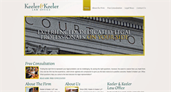 Desktop Screenshot of keelerandkeeler.com